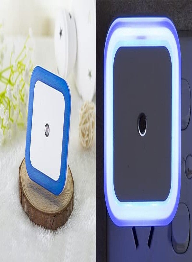 Revwd Night Lamp Sensor Led Light with Plug Type, 0.5w Plug in Automatic Smart Sensor, Night Lamp for Bedroom Gift Office Living Room Pack of 1 (Night Lamp - Blue) - Image 4
